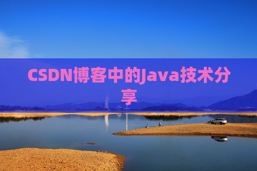 CSDN博客中的Java技术分享